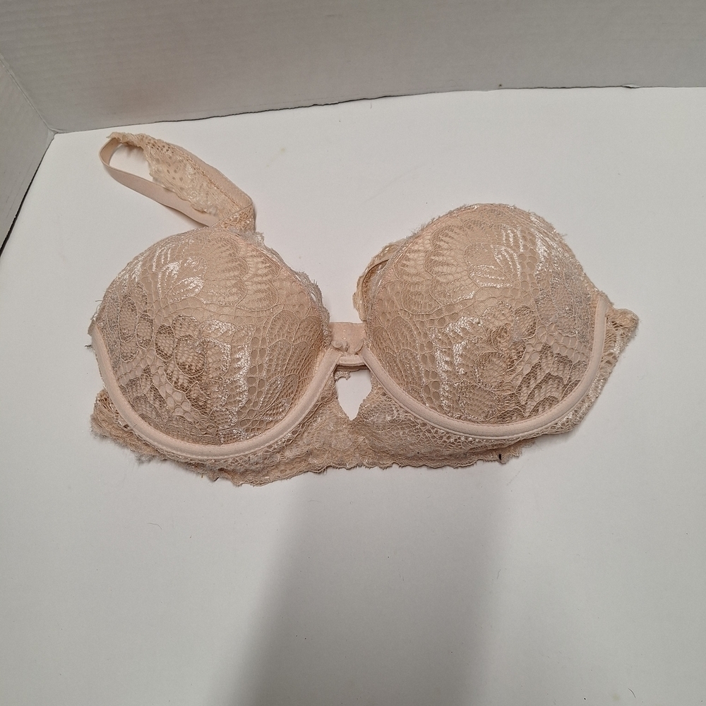 Just Be Lace Bra - Tan